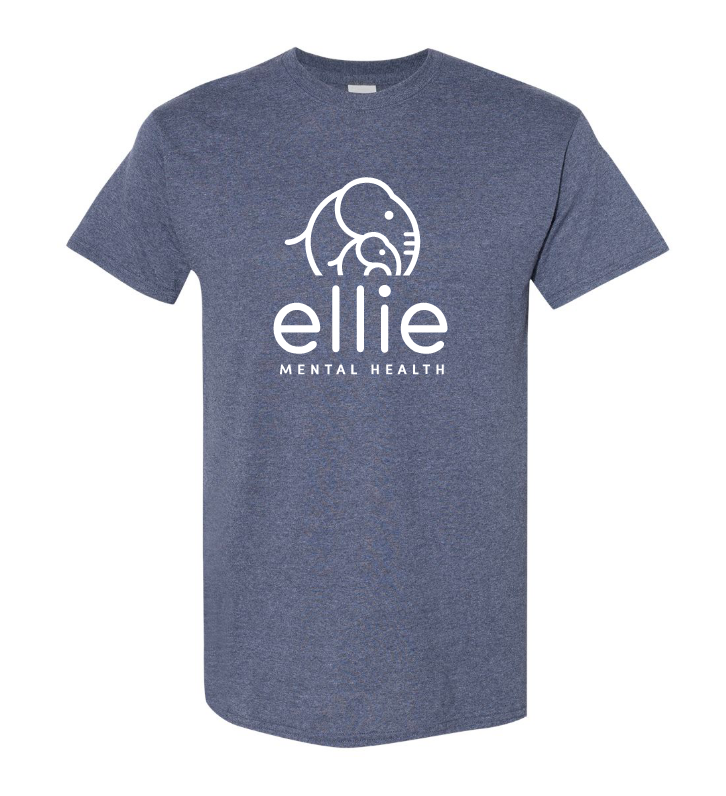 Original Logo Ellie Mental Health Short Sleeve Unisex T-Shirt (5000)