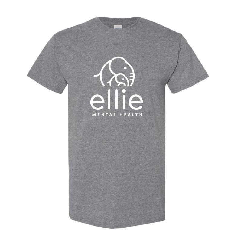 Original Logo Ellie Mental Health Short Sleeve Unisex T-Shirt (5000)