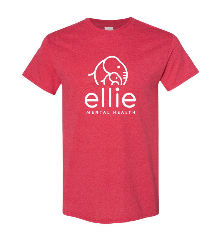 Original Logo Ellie Mental Health Short Sleeve Unisex T-Shirt (5000)