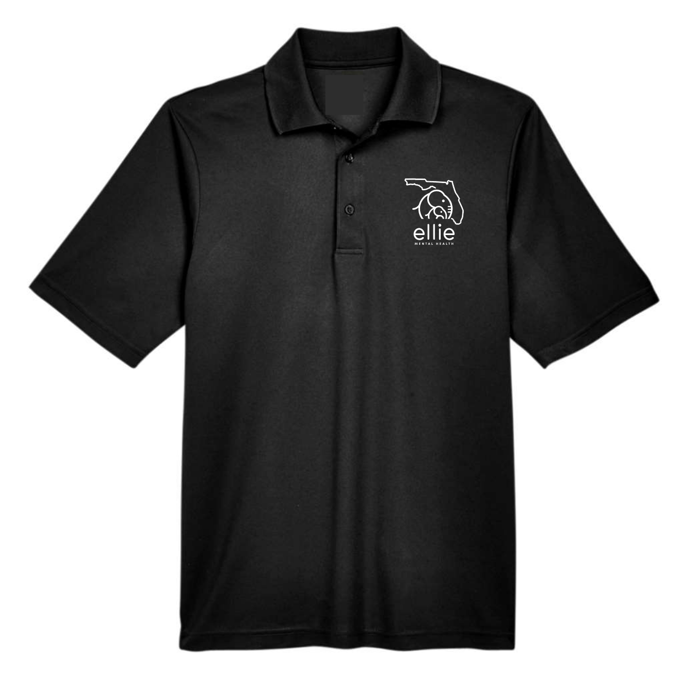 Florida Logo Ellie Mental Health Short Sleeve Moisture Wicking Polo (88181)