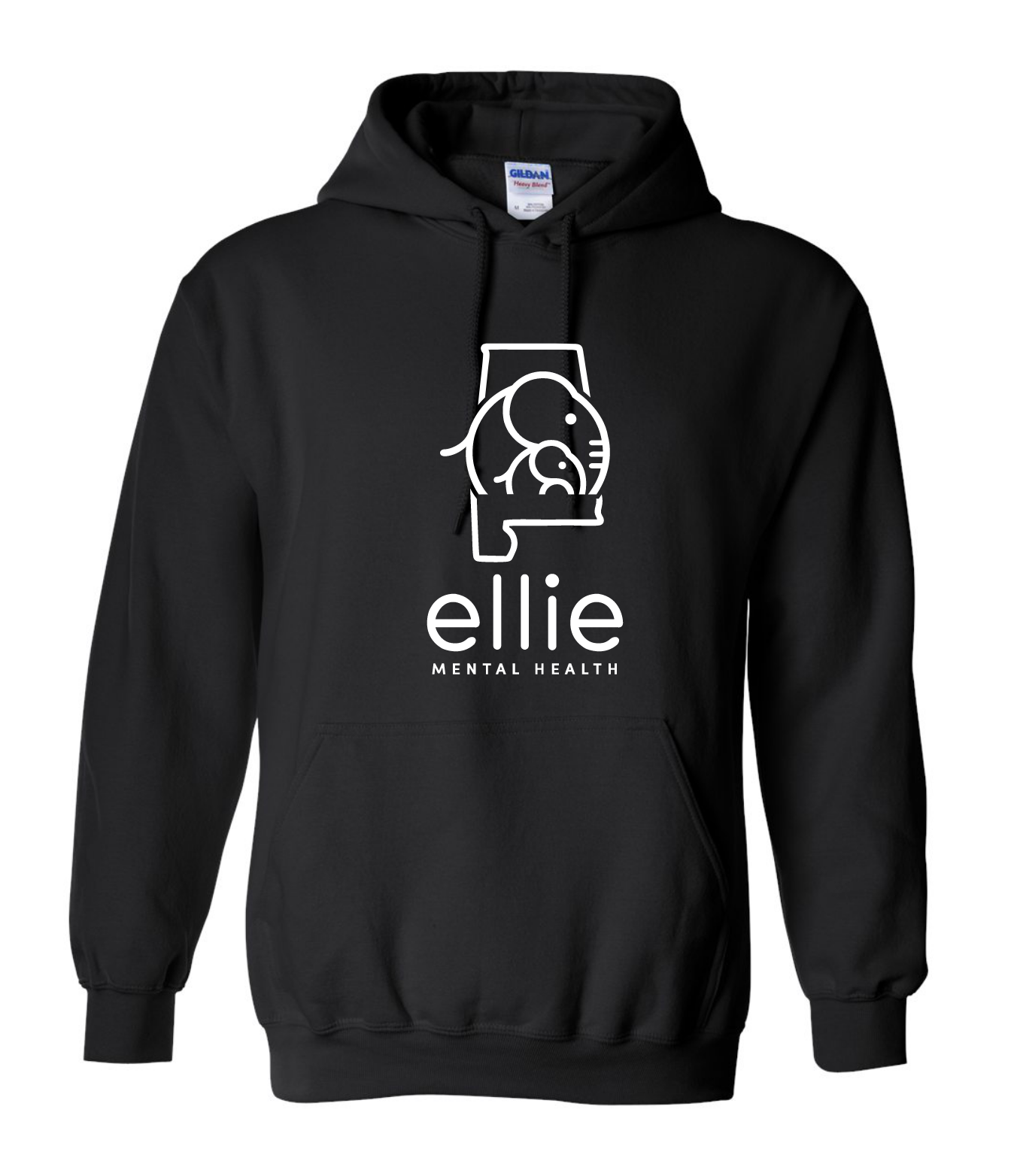 Alabama Logo Ellie Mental Health Hooded Sweatshirt (18500)