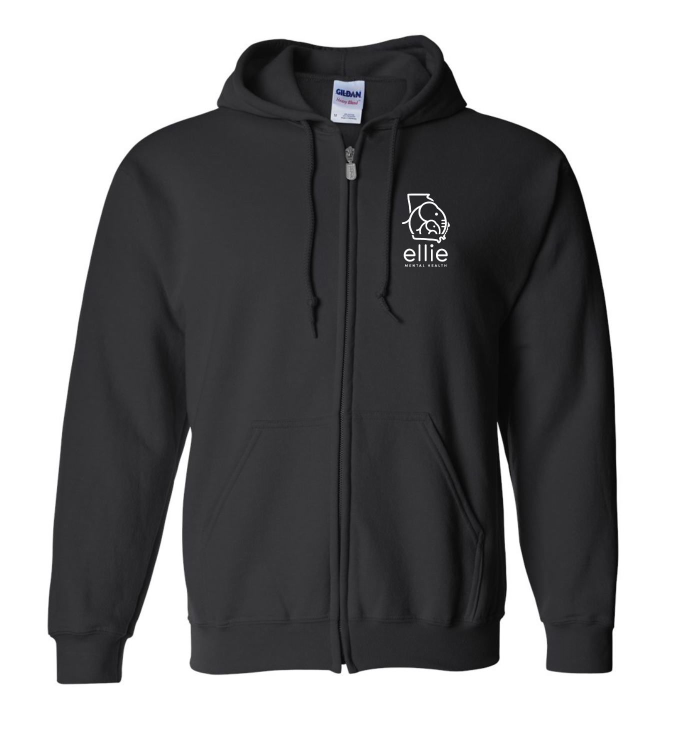 Georgia Logo Ellie Mental Health Full Zip Jacket (18600)