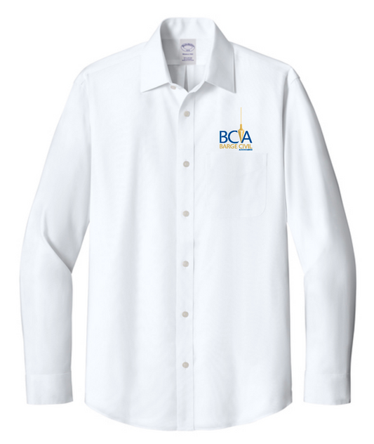 BCA Brooks Brothers® Wrinkle-Free Stretch Pinpoint Spread Collar Shirt BB18012