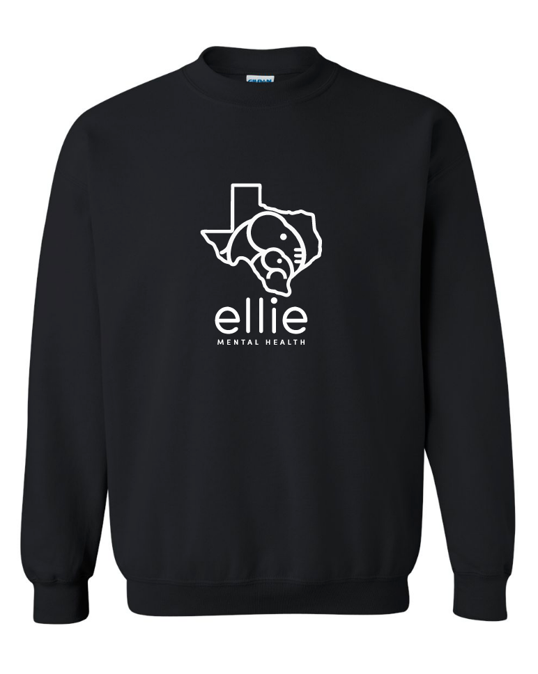 Texas Logo Ellie Mental Health Crewneck Sweatshirt (18000)