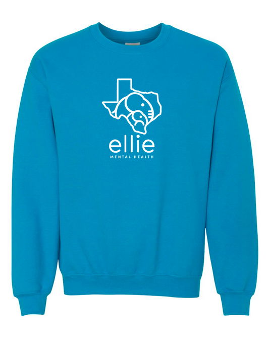 Texas Logo Ellie Mental Health Crewneck Sweatshirt (18000)