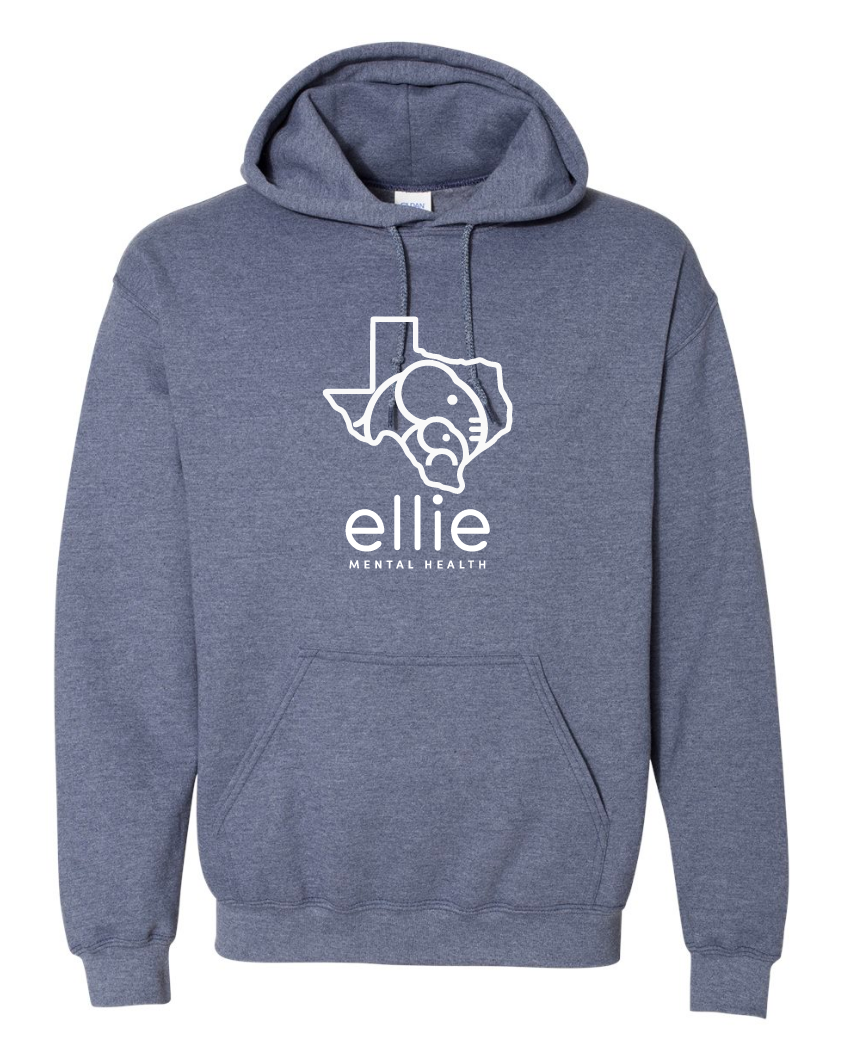 Texas Logo Ellie Mental Health Hooded Sweatshirt (18500)