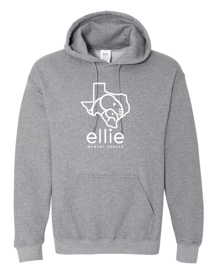 Texas Logo Ellie Mental Health Hooded Sweatshirt (18500)