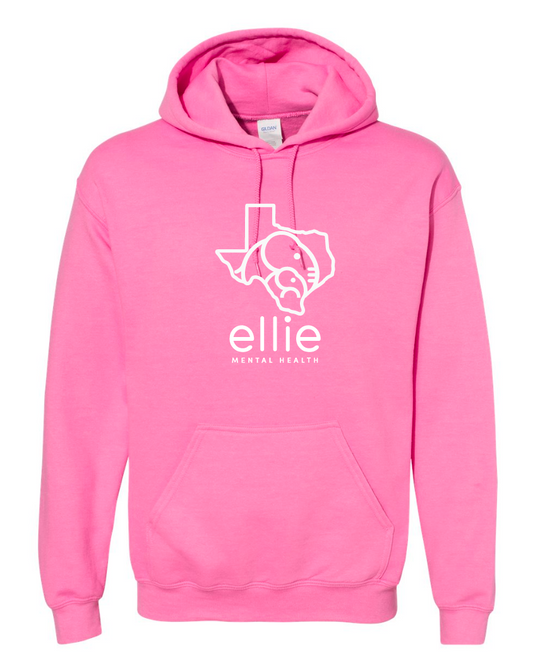 Texas Logo Ellie Mental Health Hooded Sweatshirt (18500)