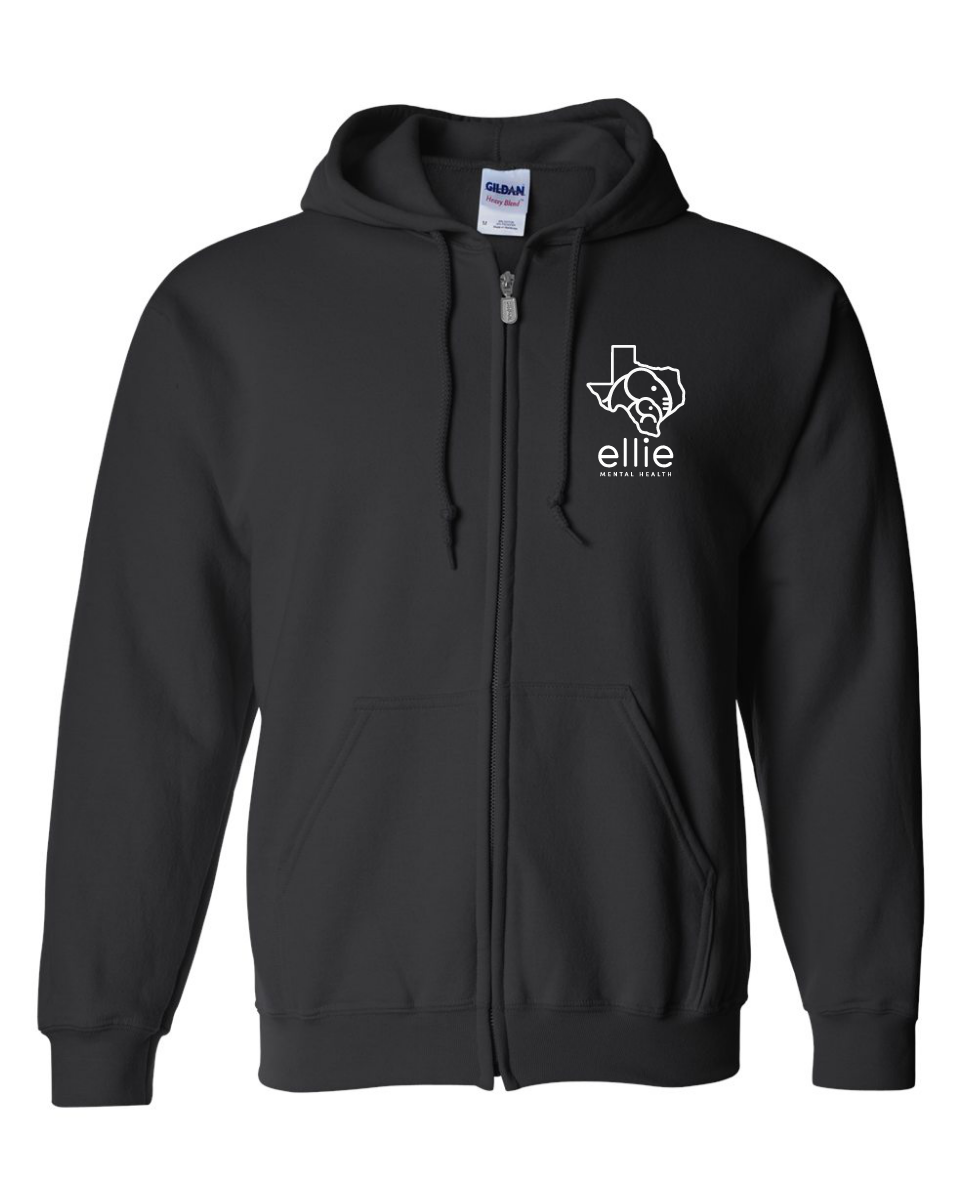 Texas Logo Ellie Mental Health Full Zip Jacket (18600)