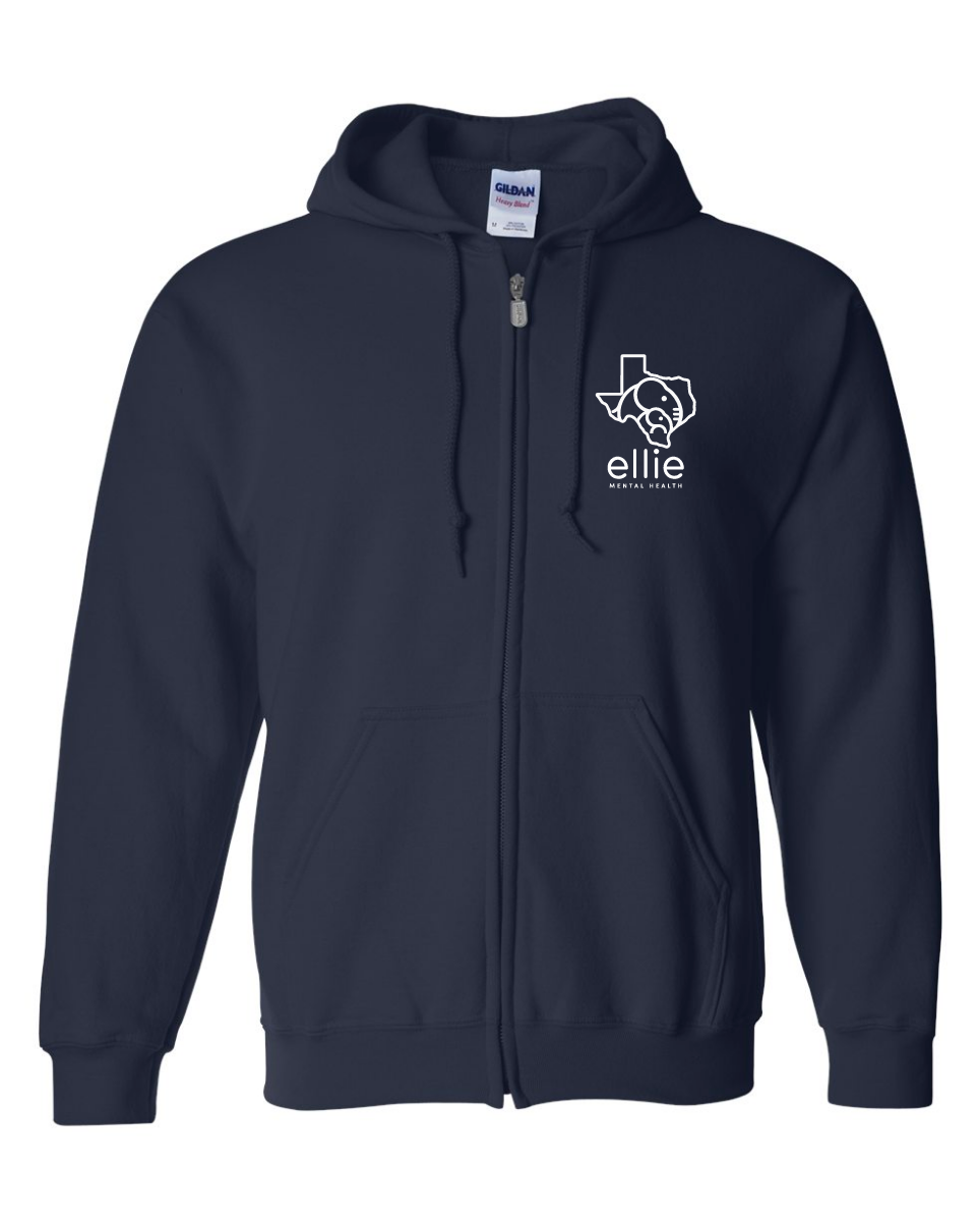 Texas Logo Ellie Mental Health Full Zip Jacket (18600)