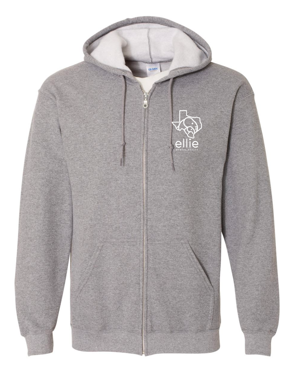 Texas Logo Ellie Mental Health Full Zip Jacket (18600)