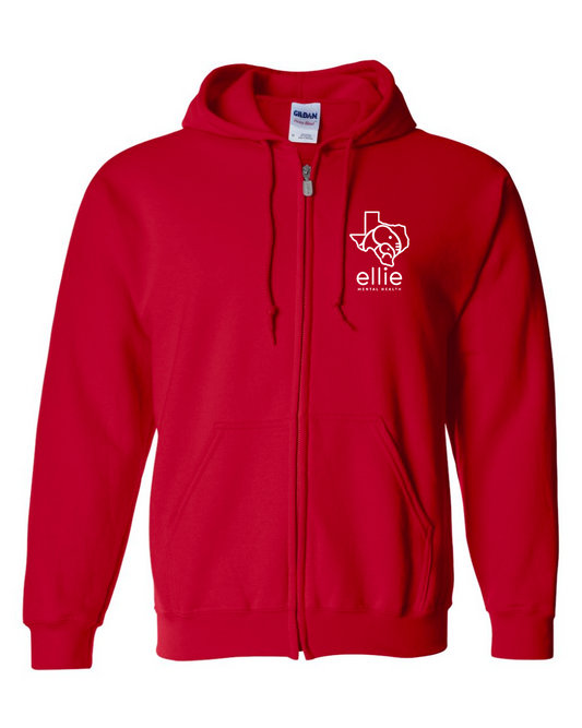Texas Logo Ellie Mental Health Full Zip Jacket (18600)