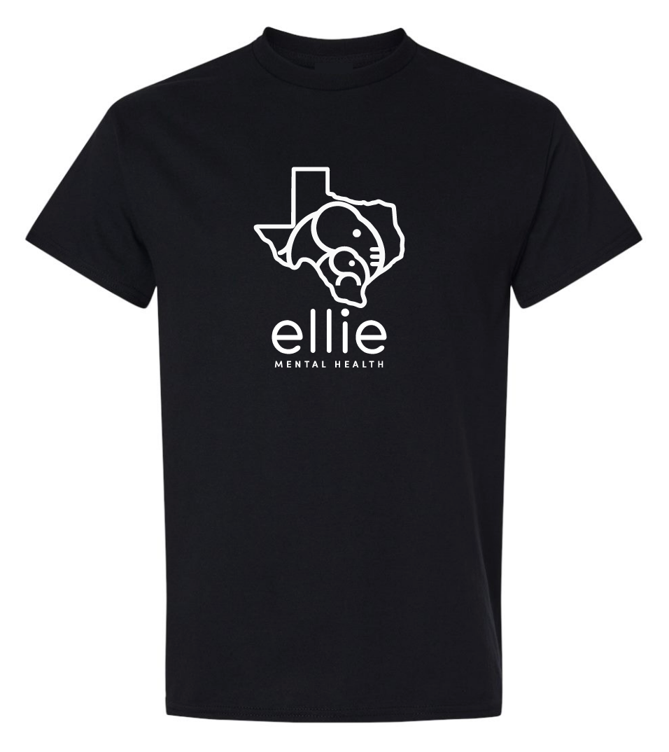 Texas Logo Ellie Mental Health Short Sleeve Unisex T-Shirt (5000)