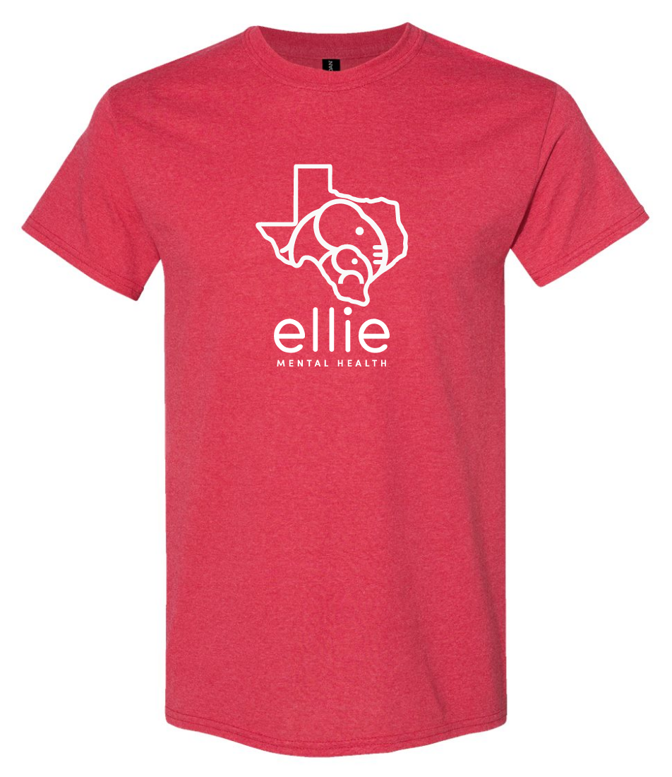 Texas Logo Ellie Mental Health Short Sleeve Unisex T-Shirt (5000)
