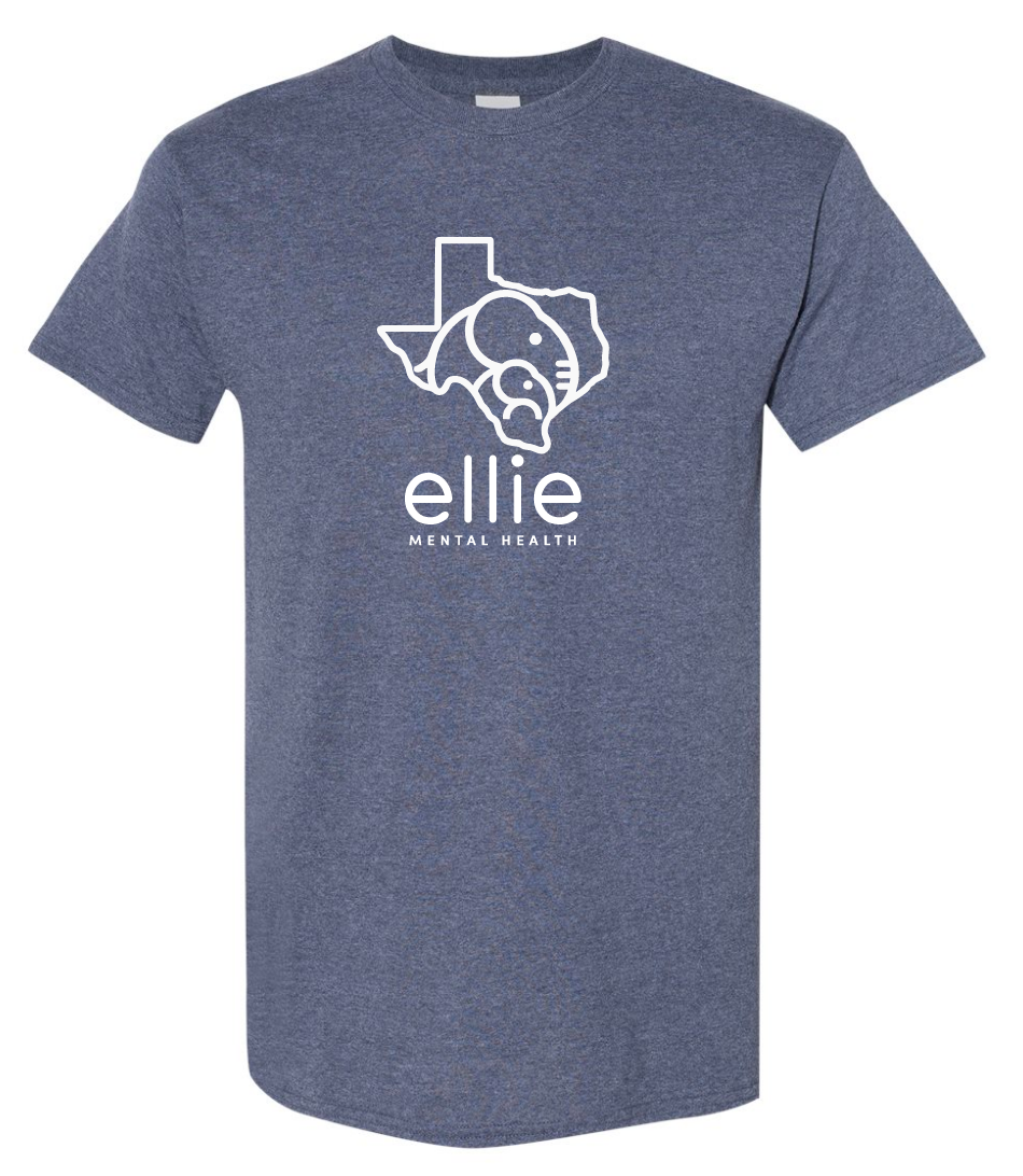 Texas Logo Ellie Mental Health Short Sleeve Unisex T-Shirt (5000)
