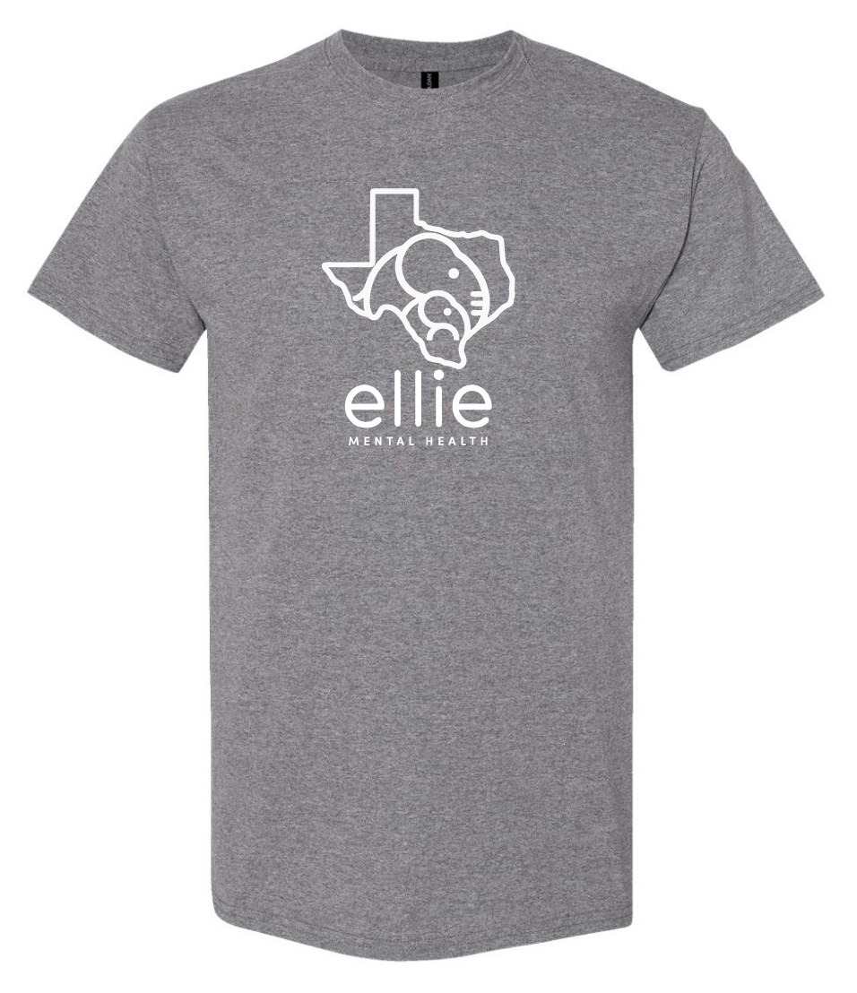 Texas Logo Ellie Mental Health Short Sleeve Unisex T-Shirt (5000)