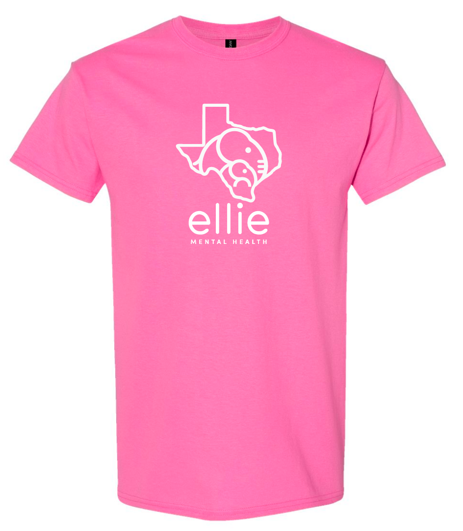 Texas Logo Ellie Mental Health Short Sleeve Unisex T-Shirt (5000)