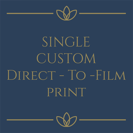 Single Custom DTF Transfer